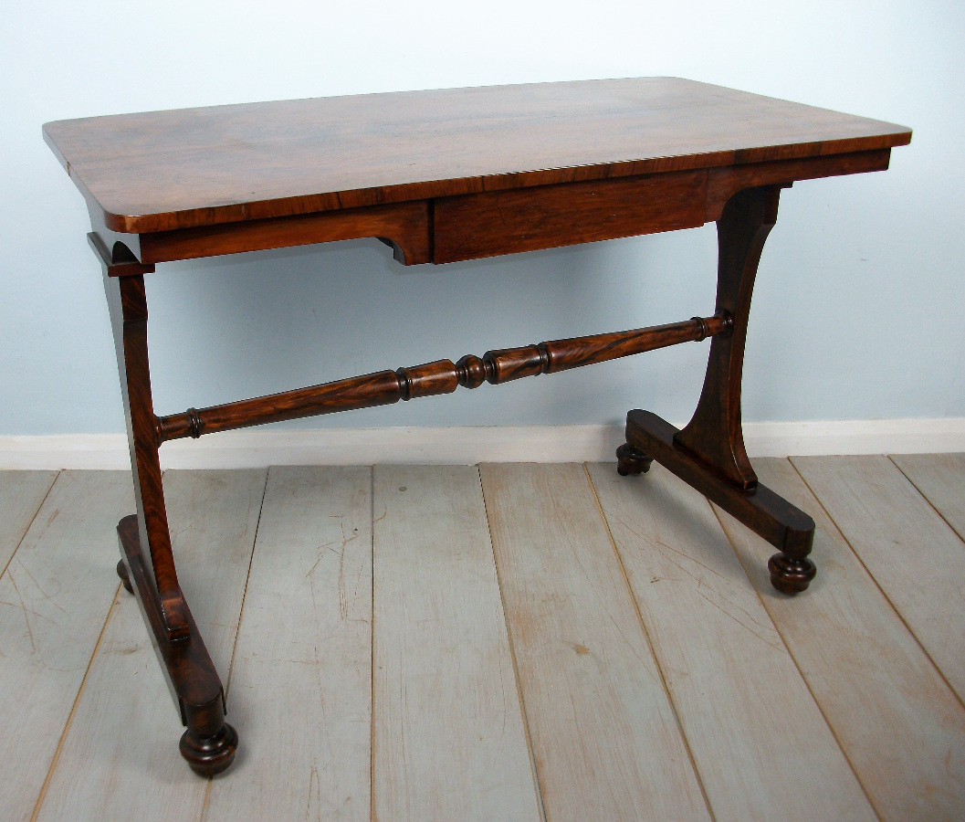 small rosewood centre table